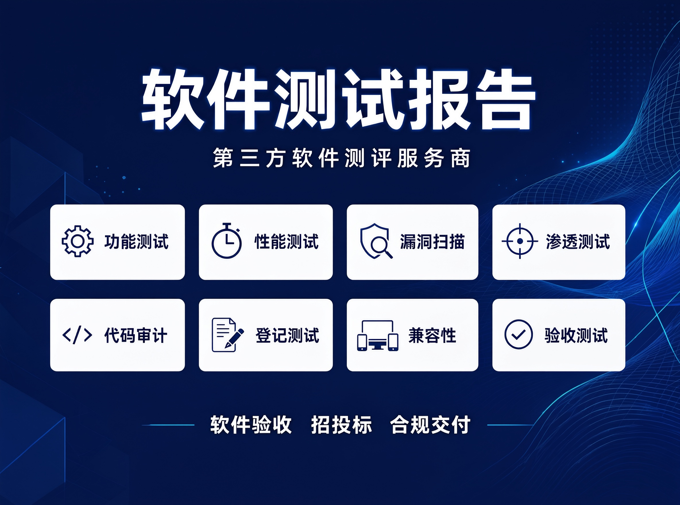 为什么选择尚拓云测？第三方软件测试报告办理流程